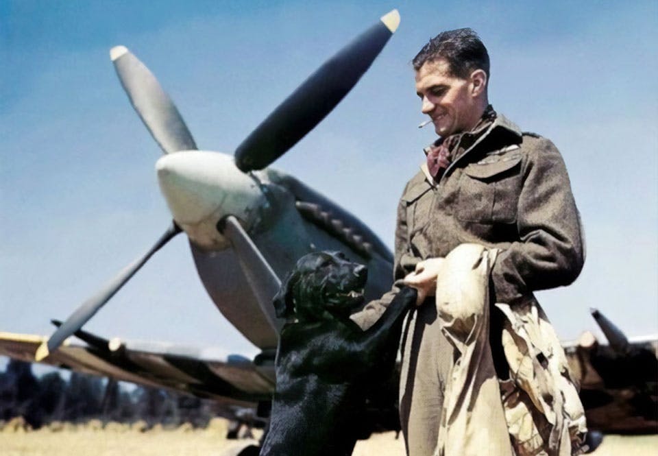 james edgar johnson spitfire pilot